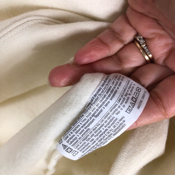 PLUS POWERBLEND FLEECE BOYFRIEND CREW, SCRIPT LOGO SIZE S - Picture 3 of 8